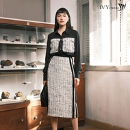 Women's tweed shirt IVY moda MS 17M7965