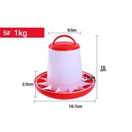 Chicken Food Feeder Bucket Tools Bekas Makanan Ayam Automatik Boleh Gantung Bekas Makan Itik Bekas M