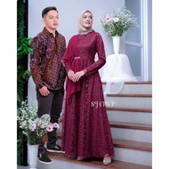 🔥 READY STOCK 🇲🇾🔥 DL Rayya fishtail kurung set couple Batik sedondon suami isteri free selendang