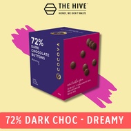 Cocova Dreamy 72% Dark Chocolate Buttons