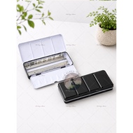 Empty Watercolor Tin Palette Box Kotak Cat Air Tin Kosong 水彩鐵盒