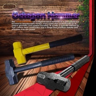 OHAHA HEAVY DUTY HAND TOOL CONSTRUCTION FORGE SLEDGE HAMMER OR OCTAGONAL HAMMER 2, 3, & 4LB