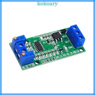 KOK 0-15V to 4-20mA Voltage to Current Signal Converter Module Voltage Transmitter Linear Conversion