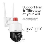 V-star cam Model 668 4G Sim Card 3 MP 1296P Clarity Wireless Cctv Camera Outdoor AI Color Image Alar