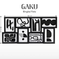 Dekoruma GAKU Photo Frame Collage 8 Frame 4R
