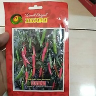 ➡✡✼ Benih Cabe Rawit Hijau Merunduk LOJANA 10gram Benih Cabe Bib