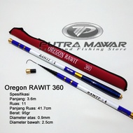 Joran Pancing Ikan Tegek Kolong Oregon Rawit 150 180 210 240 270 300 360 450 Cm Bahan Carbon Ruas P