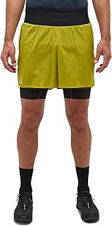 Haglöfs 607198_5QC L.I.M Intense Trail 2-in-1 Men's Shorts, Aurora/Teak Brown, Size L