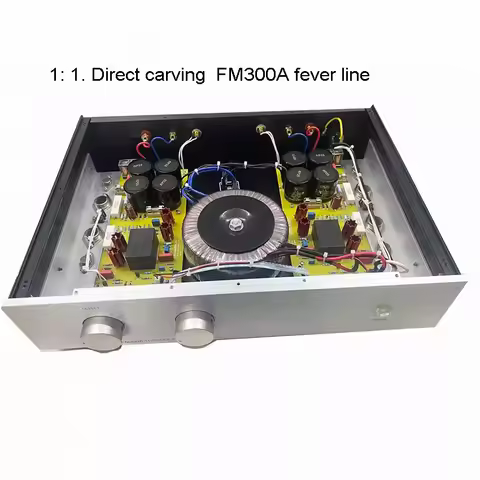 FM300A DIY Fever Amplifier Acoustics HI-FI Audio 150W*2 4Ω 80W*2 8Ω Power Amplifier Impedance range 