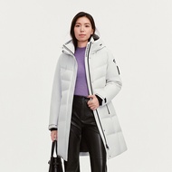 Bosideng New Womens down Jacket High-loft Lightweight Goose down Outdoor GORE-TEX Fabric Hooded Mid-