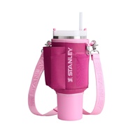 STANLEY冒險系列吸管隨手杯1.18L肩背帶/ 莓果紅
