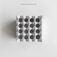 16 Hole Aluminum Ashtray | Hotel Ashtray | Cafe Ashtray | Ashtray Ashtray