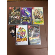 Kad Permainan Nintendo Switch Pokemon Violet Hades Rune Factory Special 3 Super Mario RPG King of Fi