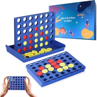 4 in a Row Connect Game Travel Board Game (Small) Mini 7x4.8 Inch