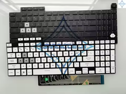 New US RU Russian AR Arabic English Backlit For ASUS TUF 3 Gaming F15 FA507 FA617 FX617 FX507 FX607