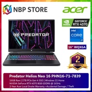 Acer Predator Helios Neo 16 PHN16-71-7839 16" WQXGA 165Hz Gaming Laptop ( i7-13700HX, 16GB, 1TB SSD,