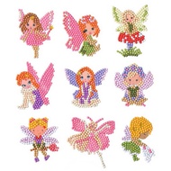 [Jewel Cross Stitch Sticker/Fairies] Princess / Fairy / Sticker / Jewel Cross Stitch / Bead Cross Stitch / Jewel Cross Stitch Set