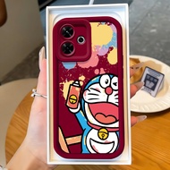 Casing hp for Xiaomi Redmi 13 4G 13 5G 13C poco M6 4G poco M6 Plus 5G poco C65 Case cat paint paint 
