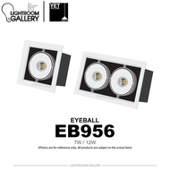 YETPLUS EB956  7W / 12W RECESSED EYEBALL - LIGHTROOM GALLERY