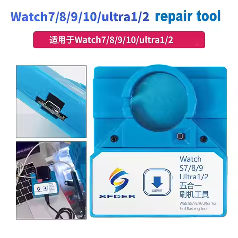 IBUS 5 IN 1 Awrt Adapter Restor Tool for Apple Watch S7 S8 S9 Ultra1 Ultra2 Restoring iWatch Test St