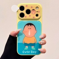 Snot Dumb Liquid Two-in-One Suitable for iPhone17Promax Large Window Phone Case IP16/15/14 Case