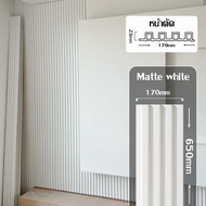650MM*170MM*23MM ราคาถูกสุด WPC WALL PANEL ระแนงไม้เทียม ลอนเหลี่ยม สำหรับใช้ภายใน สินค้าพร้อมส่ง