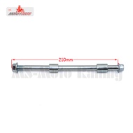 [Kurk] Phụ tùng xe máy trục bánh xe phía sau trước 12mm 190mm 210mm 225mm -260mm trục trục tay áo ph