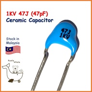 1KV 47J 1kv 47 47pF Ceramic Capacitor Kapasitor Seramik 47K