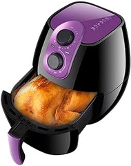 Air Fryer Electric Hot air Fryers Oven Oilless Cooker, Digital Touchscreen,Cooking Presets, Preheat &amp; Nonstick Basket,22.0 cm * 22.0 cm * 15.0 cm (Color : Red) (Purple) interesting