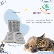 obat diare kucing - Oralit / obat mencret kucing/ dehidrasi & lemas