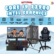 SETCOMBO ครบจบพร้อมเล่น BUY 1 FREE 7 / BONMECOM2 คอมประกอบ / CPU  i9 13900 / Intel UHD Graphics / Ca