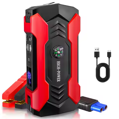 Car Jump Starter 5000A, Jump Starter Battery Pack (Up to 8L Gas & 7L Diesel Engines),26800mAh Batter