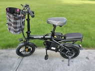 折疊電動單車 電動腳踏車 小型電動車可折疊可爬坡 超長續航 外賣單車