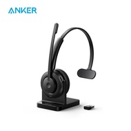 AnkerWork H300 Bluetooth Mono Headset with Leading Noise Cancelling Perfoance via CVC and 2 Mics, Bluetooth 5.1