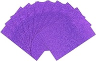 YZH Crafts Glitter Cardstock Paper,No-Shed Shimmer Glitter Paper, 12 Sheets, 8 Inch X 12 Inch, A4 Si