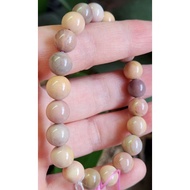 Y1028F1 Alxa Caramel Milkshake Magic Color Bracelet, About 9.2mm