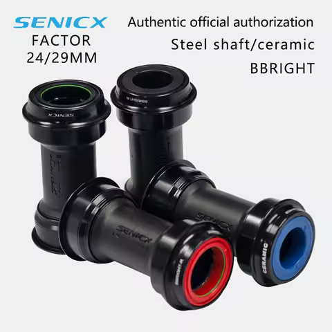 SENICX BB RIGHT Ceramic Bottom Bracket - 24mm/29mm DUB Thread for MTB & Road Bikes | HollowTech II/A