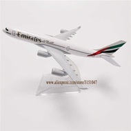 [Stylish] Air Arab Emirates 340 A340 Airlines Plane Alloy Diecast Model Airplane Gift