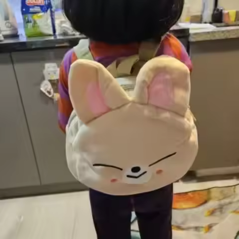 Kpop SKZOO Stray Kids Back pack Plush Bag Men's Waist Women's Casual Diagonal Cross Chest Storage Ph