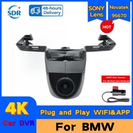 4K HD 2160P New Plug and Play Wifi Car DVR Video Recorder For BMW X7 xDrive40i 740Li 7 Series 735Li 