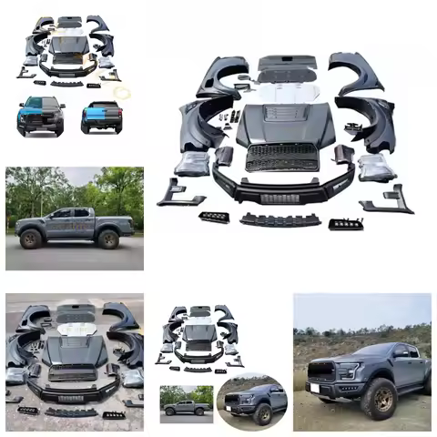 New Arrival F150 Accessories Bodykit Full Car Facelift Bumper Headlights Tail Light Hood for Ranger