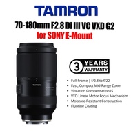 (NEW 2026) TAMRON 70-180MM F/2.8 Di III VC VXD G2 (3 YEARS WARRANTY) G2 LENS 70-180MM SONY E MOUNT F