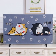Tv Cover Anti-dust Protective Cover LCD Hanging 55inch 50 Curved Cover Towel 65 European TV Cover Wall Hanging