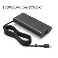 Dell Adapter เทคโนโลยี PD 130W 20V 6.5A Type C USB C Notebook Laptop อะแดปเตอร์ โน็ตบุ๊ค แล็ปท็อป XP