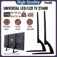 YMIFI LED LCD Monitor Bracket, 26-32/39-75 Inch Adjustable Tv Stand, Professional Alloy Vertical Uni