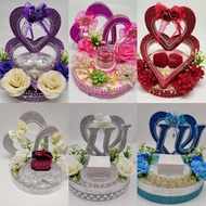Bekas Cincin Tempat Siap Gubah/Cincin Kahwin/Tempat Cincin Hantaran/
