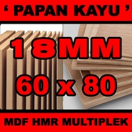 18mm thick multiplex mdf board, size 60x80cm