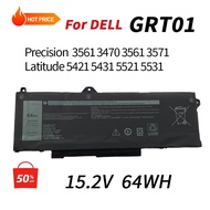 100% NEW GRT01 Laptop Battery for Dell Latitude 5421 5431 5521 5531 Precision 3561 3470 3561 3571 15