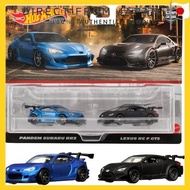Mattel Hot Wheels Premium 2-Pack Pandem Subaru BRZ/Lexus RC F GT3 [Ages 3+] HKF51
