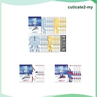 [CuticateddMY] Paper Aircraft Model Educational Toy DIY Airplane for Boys Decoration Adults J 15 10p